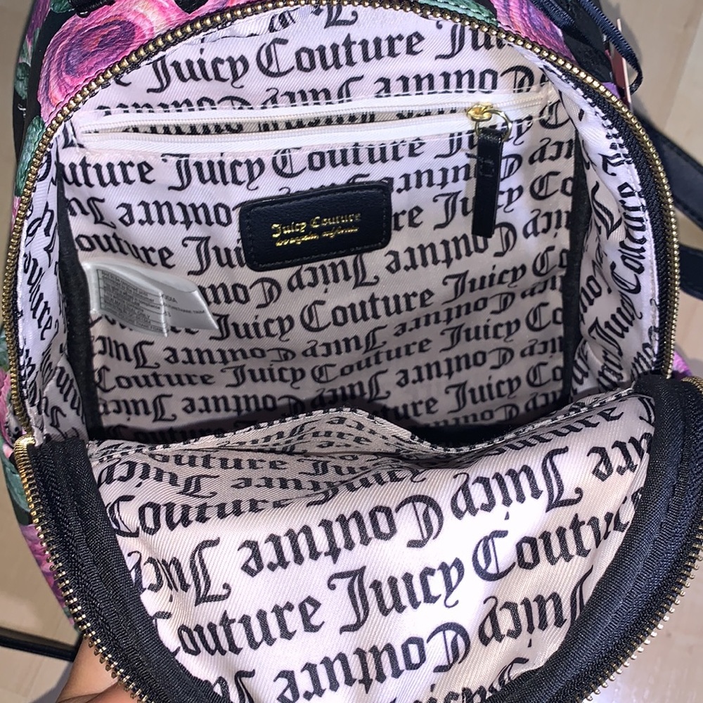HOST β
π₯³ JUICY COUTURE MOODY GARDEN Blk Whole Lotta Love - Picture 9 of 13
